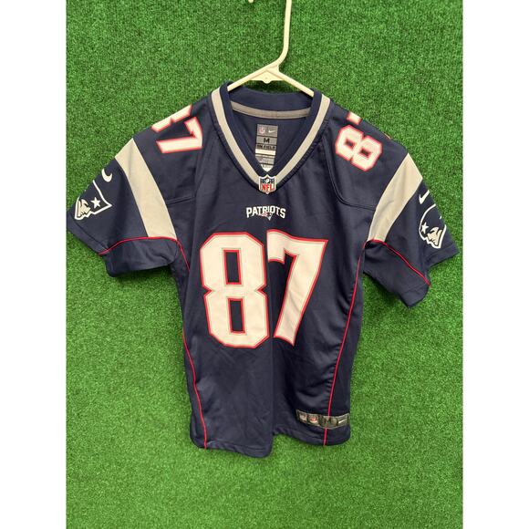 Nike Youth New England Patriots Rob Gronkowski NFL Jersey Sz Medium Unisex - Picture 1 of 5